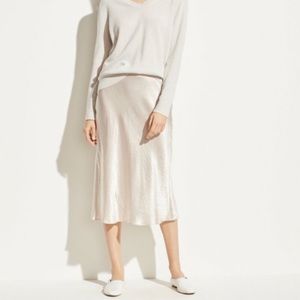 NWT Vince Silk Slip Skirt size small